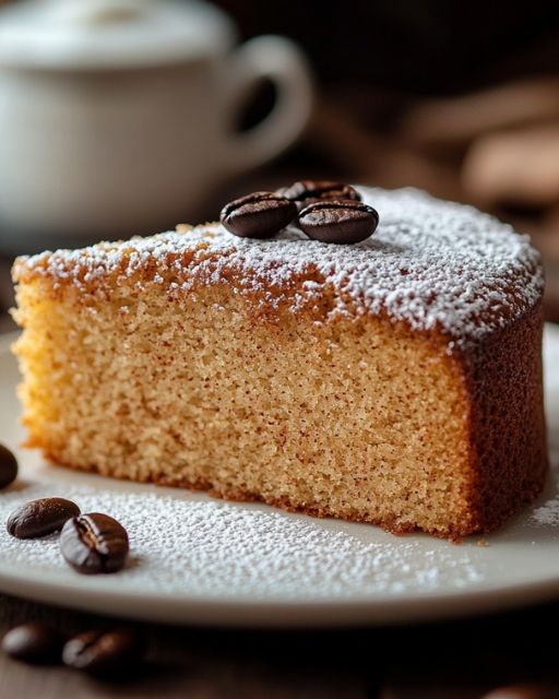 Bolo de Café Caseiro